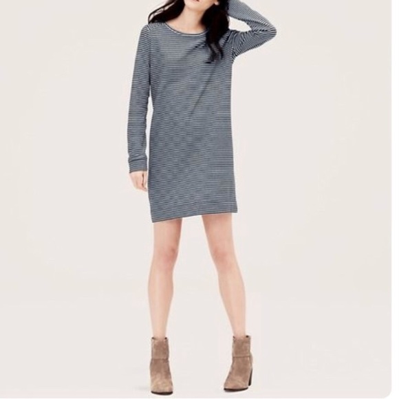 Lou & Grey Dresses & Skirts - 3/$12 Lou & Grey LOFT striped sweater dress